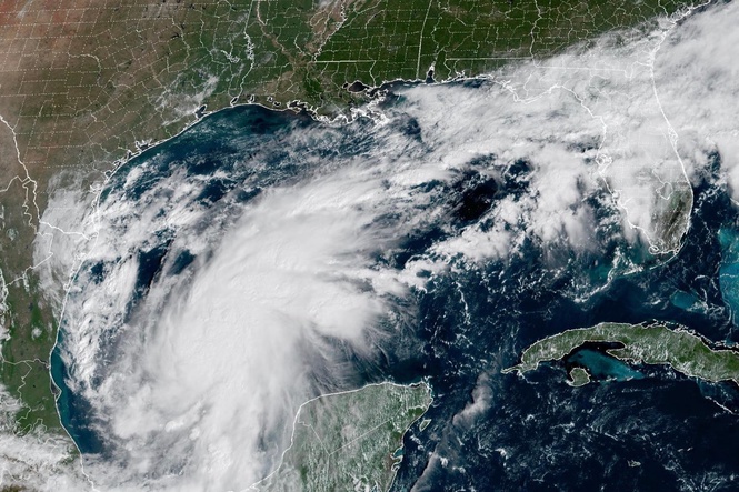 Weaker wind shear during El Nino plays a role in the formation of Isaias in the US Gulf