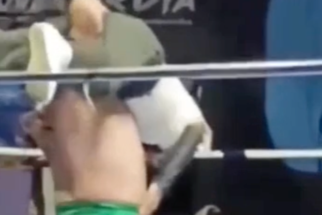 Wrestler charged with manslaughter after referee, 75, dies in ring