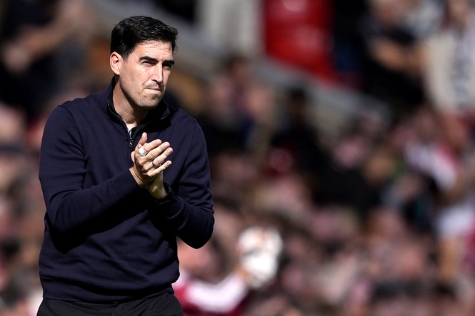 Andoni Iraola confirms double injury blow for Liverpool ahead of Man City clash