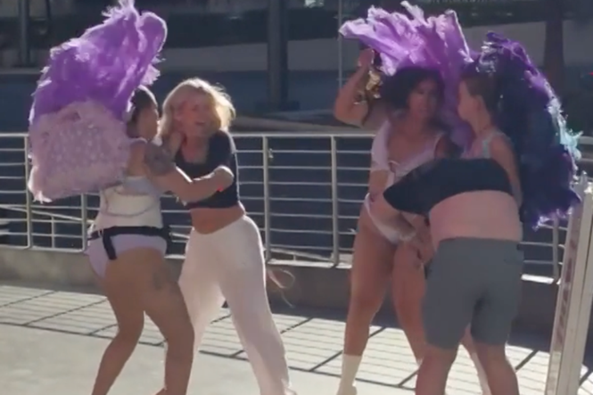 $20 tip leads to massive brawl between Vegas ‘showgirls’ and tourists