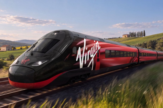 Virgin reveals first glimpse of high-speed cross-Channel trains to launch in 2030