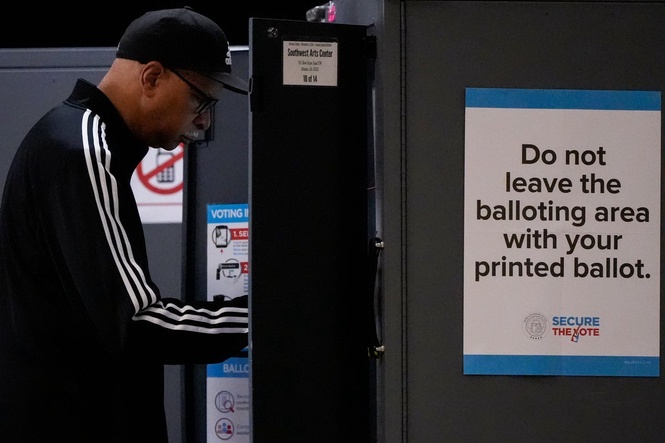 Fewer than half of Americans believe midterm votes will be counted accurately, poll finds