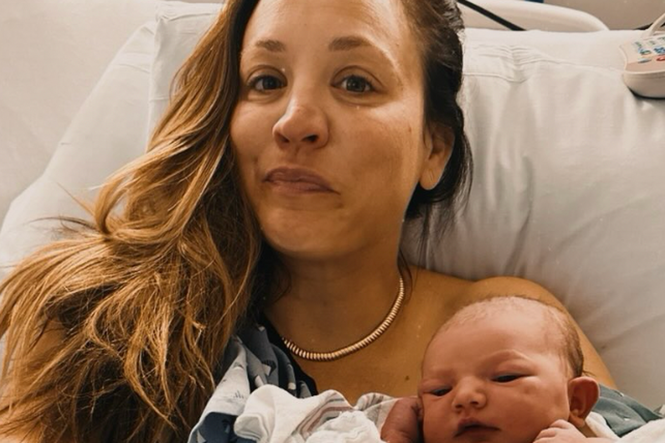 Big Bang Theory star Kaley Cuoco announces birth of baby girl