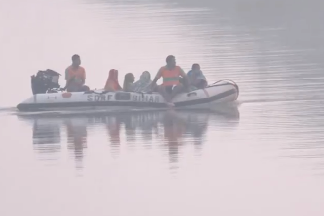 Children among 13 dead after boat bringing teens to feast capsizes in Ganges