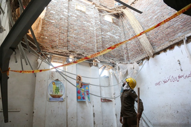 At least 34 children and a teacher killed in school roof collapse in Pakistan: ‘Felt as if sky had fallen’