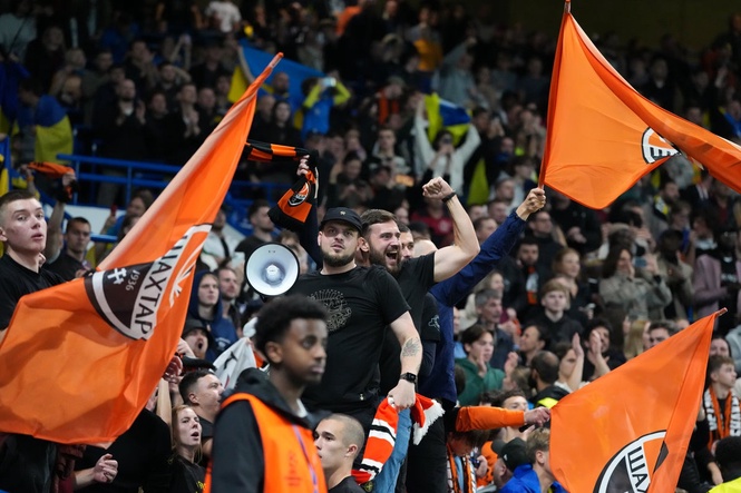 I spent the night with Shakhtar fans at Stamford Bridge – here’s why it was the ultimate feel-good experience