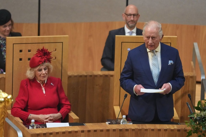 King Charles hails ‘special connection’ as he addresses Senedd in Welsh