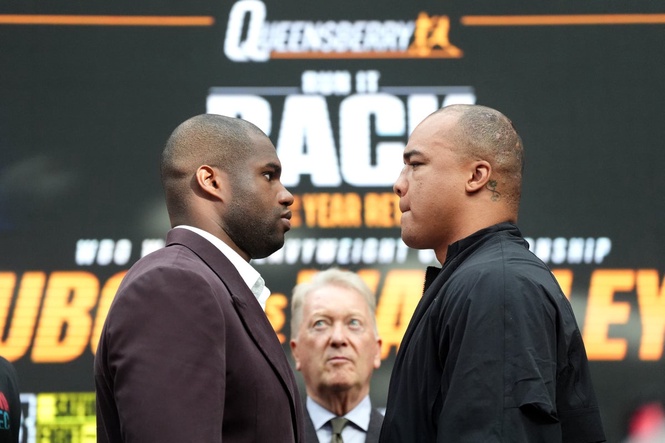 Fabio Wardley warns Daniel Dubois he will finish the job in their rematch