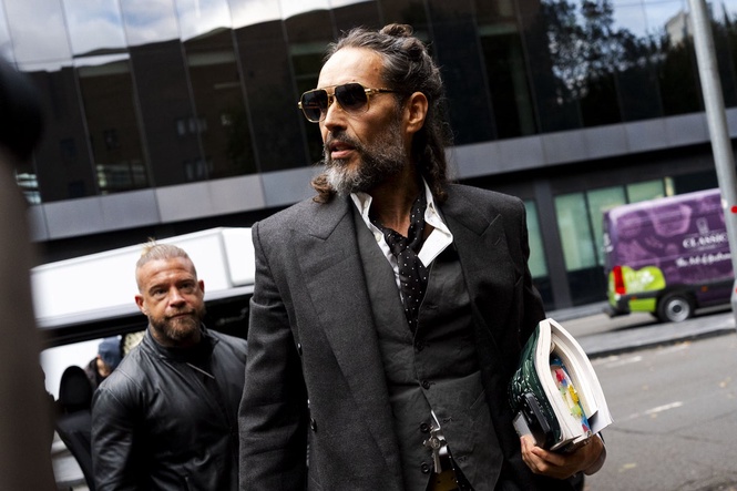 Russell Brand transformed into ‘monster-like’ rapist before alleged hotel attack, accuser claims