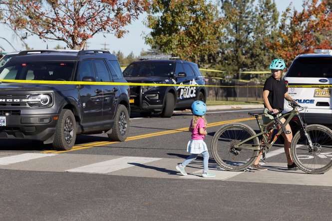 Shooter, 16, kills 3 students and a teacher in Oregon elementary school rampage before armed bystander stops him