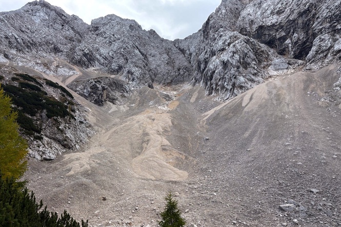 Heat, scarce snow melting away Slovenia's Alpine glaciers. One is still standing
