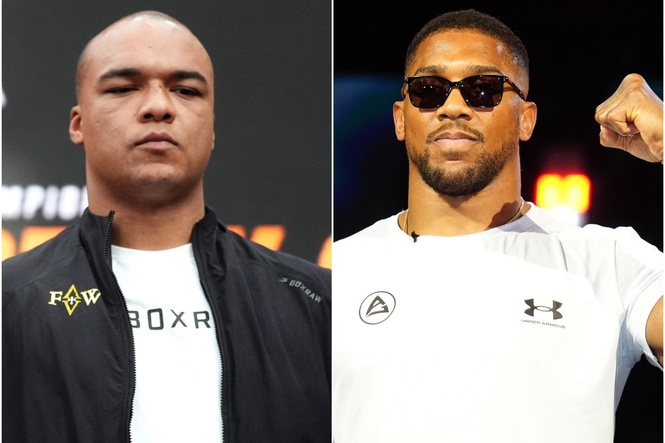 Fabio Wardley says Anthony Joshua brings ‘aura’ to training camp