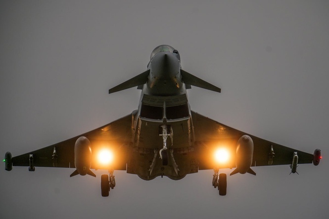 RAF jets report ‘unidentified drones over UK’