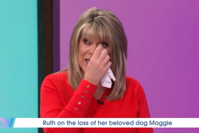 Ruth Langsford breaks down in tears on Loose Women over death of beloved dog Maggie