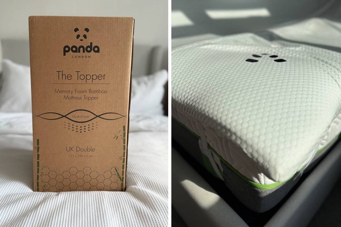 Panda’s bamboo mattress topper transformed my mattress
