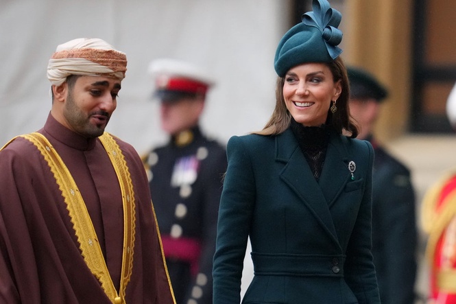 Kate and Camilla's nod to Oman as sultan visits UK