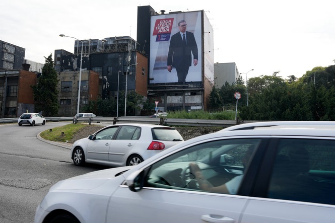 Serb voters abroad face long trips in tight election after officials move polling stations