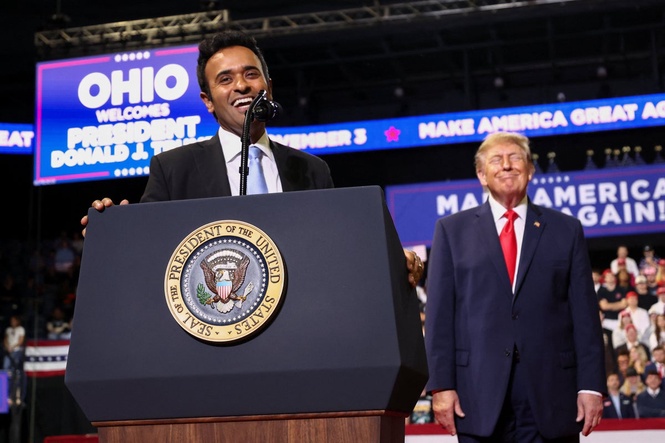 Trump drops jaws with support for Vivek Ramaswamy’s ‘moral dumpster fire’ attack ad