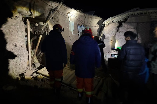 Powerful earthquake in China’s Tibet region collapses hundreds of homes and kills at least 16 people