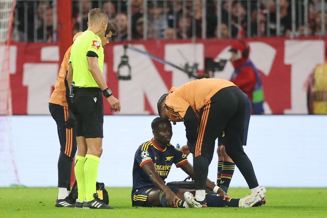 Bukayo Saka injury latest as Arsenal star a doubt for Everton clash