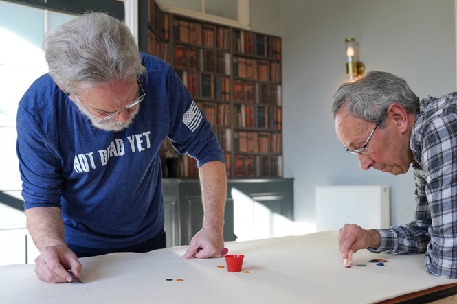 Cambridge University professor retains tiddlywinks world championship after ‘nail-biting’ seven-hour battle