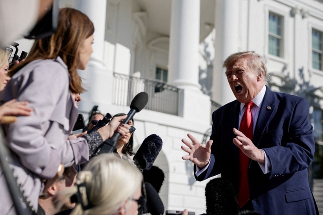 Donald Trump says ‘Andy is getting it done’ as US president claims UK ‘opening up North Sea oil’
