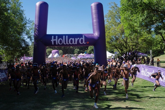 South African runners don cheeky attire for annual race to spotlight prostate cancer