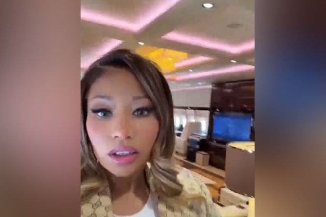 Nicki Minaj shares Air Force One video as Trump hints at new White House press secretary