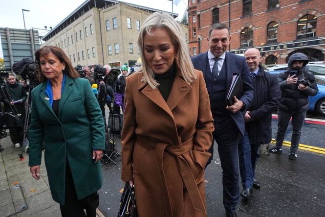 Michelle O’Neill is going nowhere, Stormont minister Kimmins says