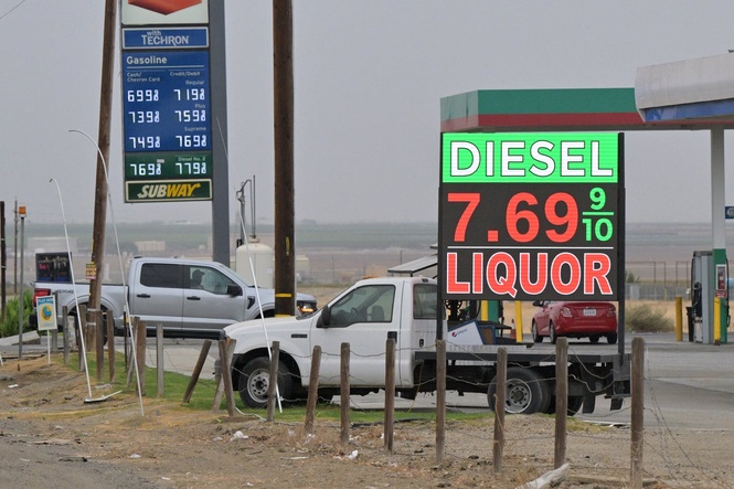 Gas prices under Trump eclipse highs of Biden era, federal data reveals