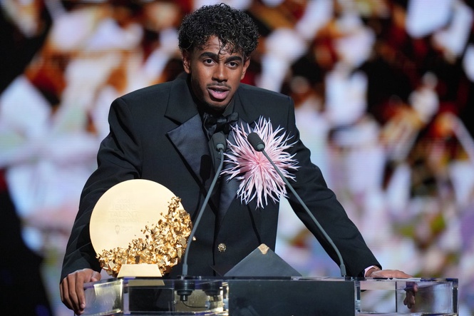 Lamine Yamal makes surprise admission at Ballon d'Or ceremony