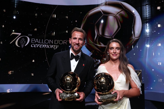 Ballon d’Or results in full as Harry Kane beats Lamine Yamal and Kylian Mbappe to men’s prize