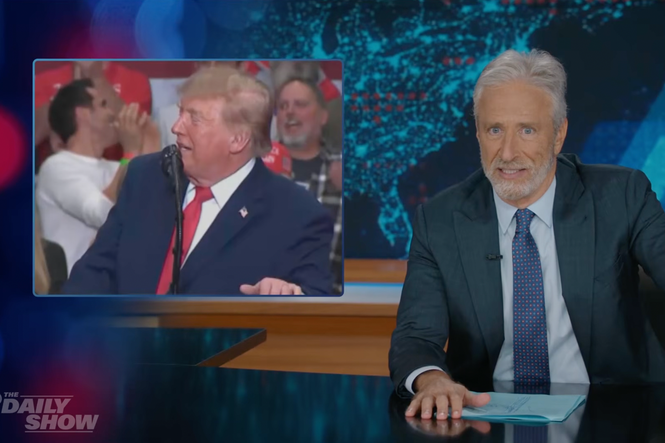 Jon Stewart zeroes in on Trump’s ‘big butts’ fixation -and does not lie - in savage takedown