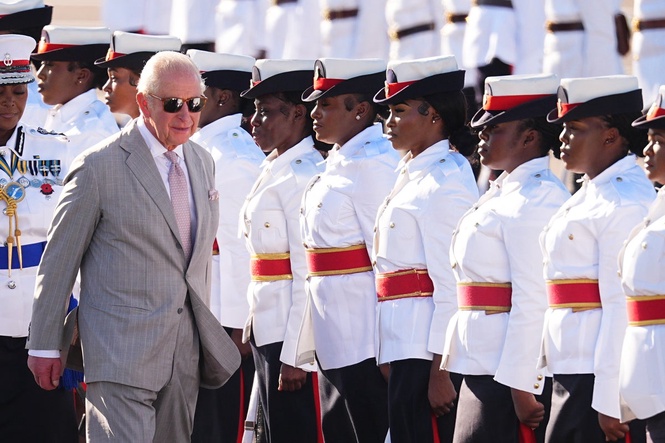King Charles arrives in Bahamas for Caribbean trip amid calls to apologise for slavery