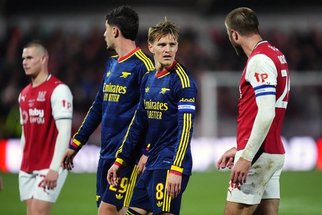 Martin Odegaard calls on Arsenal to 'step up' after Fleetwood humiliation