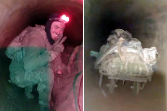 Inside Ukraine’s underground mission trekking through miles of gas pipes to ambush Russian troops