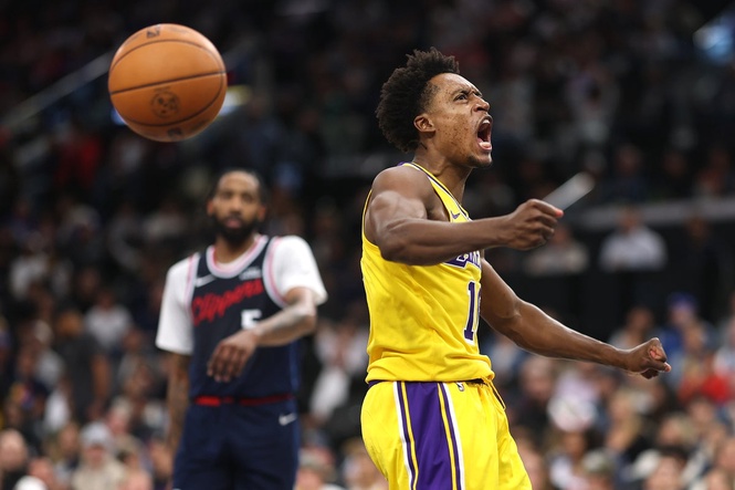Lakers deliver emphatic Clippers victory despite missing Luka Doncic