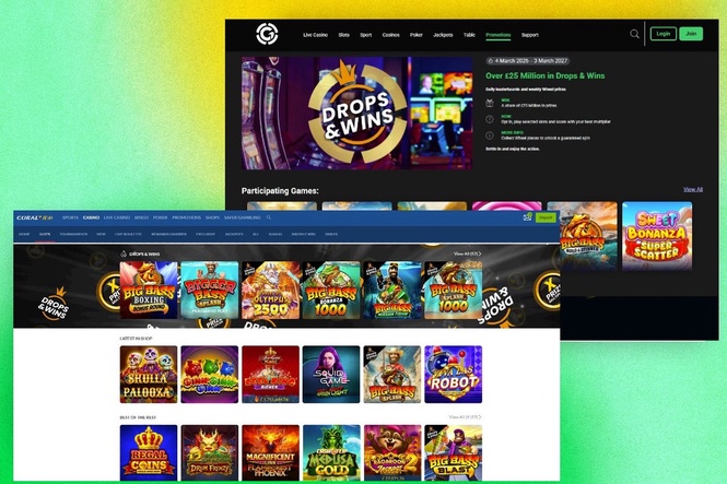 Where to play Drops and Wins UK - Top 7 sites that run it