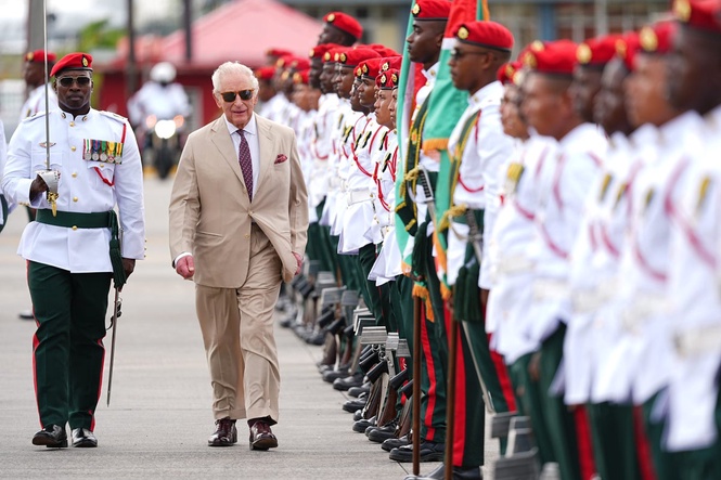 Charles arrives in Guyana for next leg of Caribbean tour