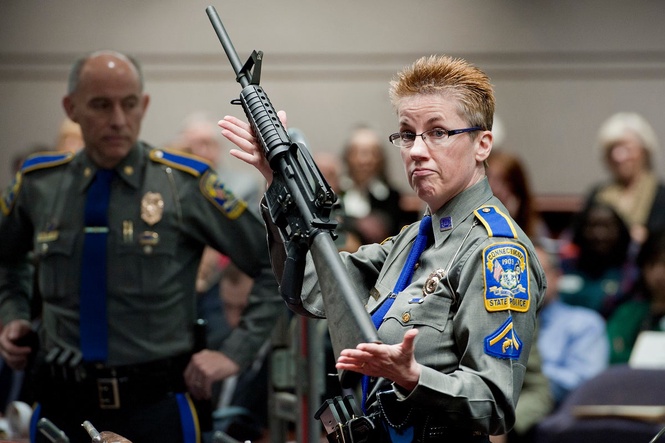 Sandy Hook families urge Supreme Court to uphold state and local bans on AR-15-style rifles