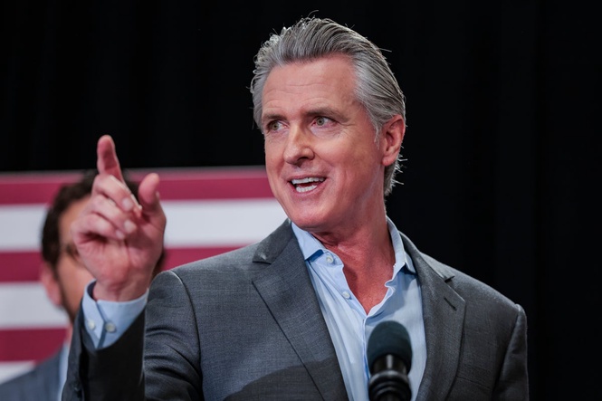 Newsom warns Trump about interfering in state’s election ahead of midterms