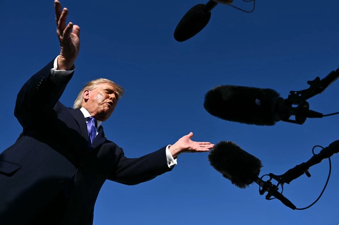 Trump drops out of final two midterms rallies and rages at ‘disgusting’ reporter: Live updates