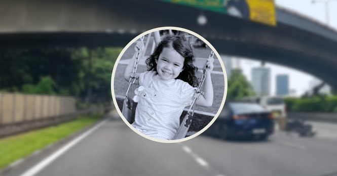 Kemalangan enam kenderaan di Jalan Kuching yang meragut nyawa adik Asiah berusia lima tahun.
