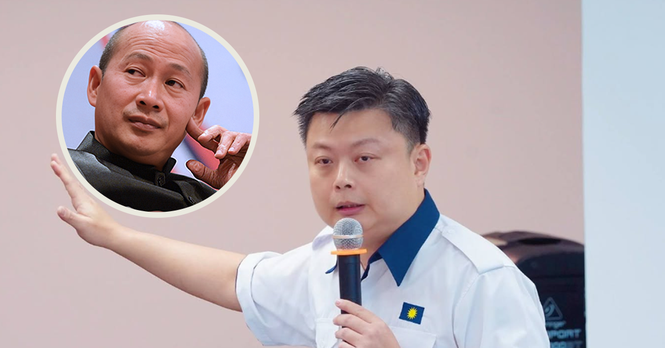 Timbalan Ketua Pemuda MCA Kebangsaan Mike Chong Yew Chuan mengeluarkan kenyataan mengenai Ridhuan Tee.
