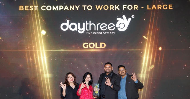 Image from: Daythree Secures Two Prestigious Awards at The Employee Happiness Awards 2026, Building a Structured, People-First Workplace