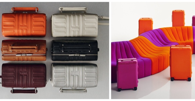 Image from: RIMOWA Welcomes Orange and Magenta, Two New Vivid Hues to Its Essential & Groove Ranges