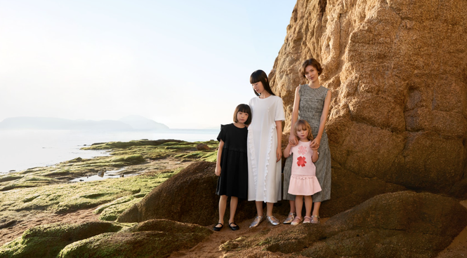 Image from: UNIQLO and Cecilie Bahnsen 2026 Spring/Summer Collection