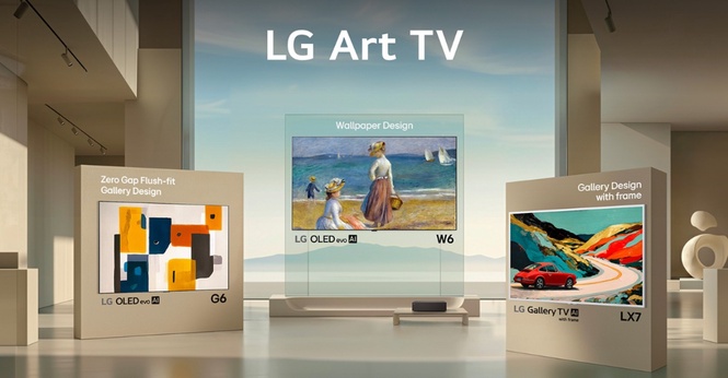 Image from: LG Electronics Launches Art TV Lineup Where Design Shapes How Art Lives in The Space