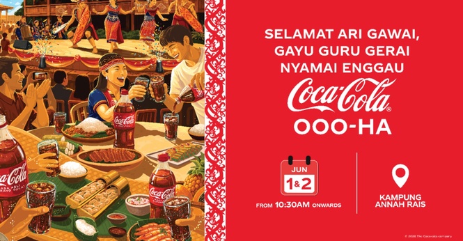 Image from: Togetherness Takes Centre Stage This Gawai at Kampung Annah Rais