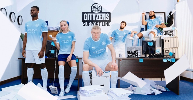 Image from: Not Your Typical City: Puma And Manchester City Unveil The 26/27 Home Kit